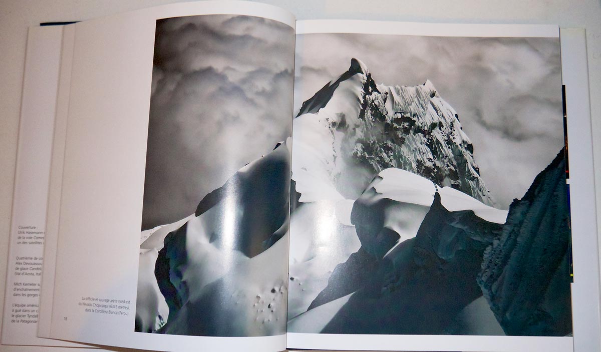 Montagnes Extrêmes un libro de fotografías de @alexandrebuisse