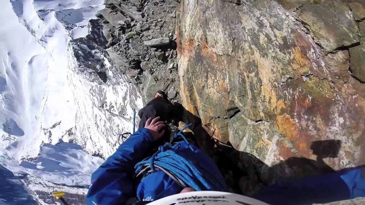 Video, Hervé Barmasse encadena en invierno las 4 aristas del Matterhorn o Cervino
