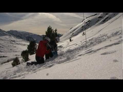 Video. Técnicas de seguridad en montaña invernal 3. En caso de avalancha
