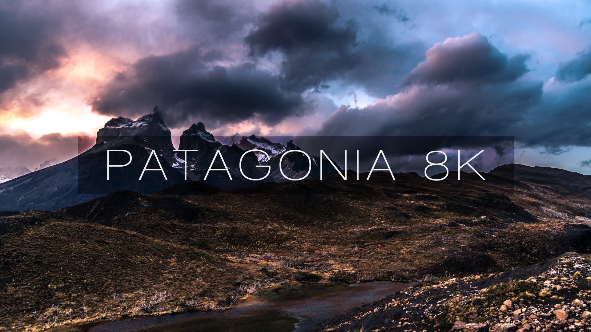 Video, Patagonia en 8K